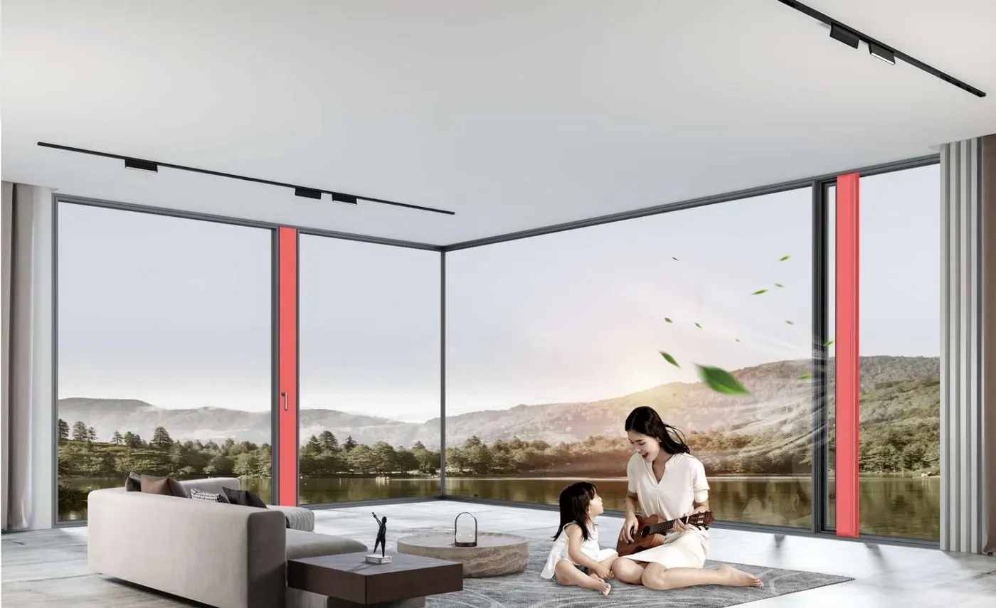 108 Casement with Micro-Ventilation in a home