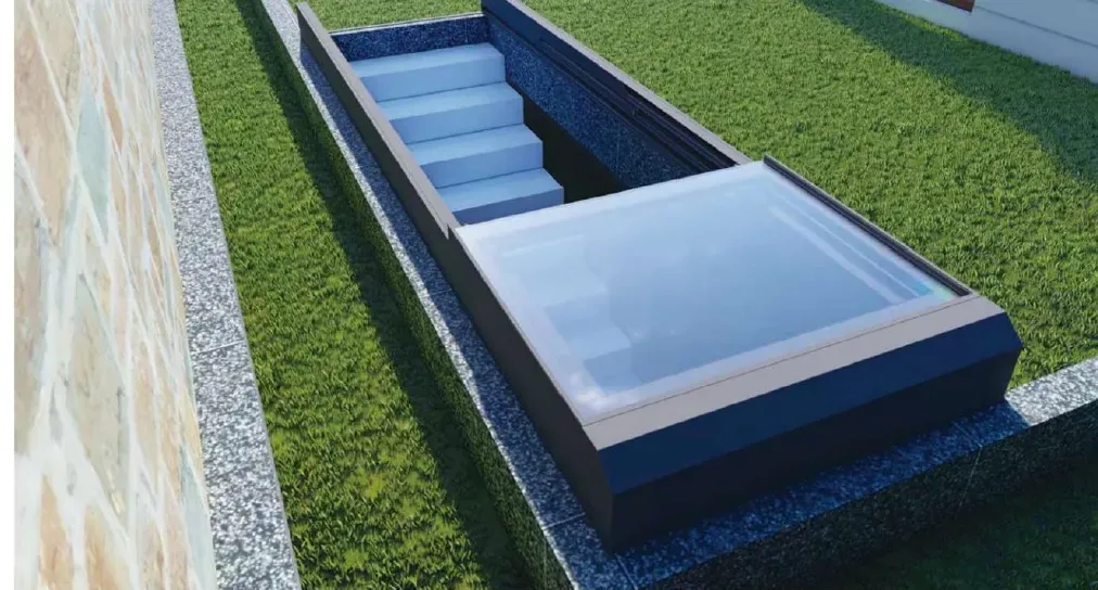 Electric Folding Roof Window